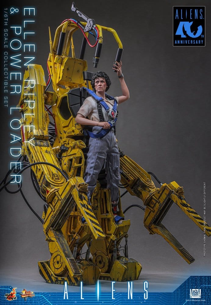 Alien Movie Masterpiece Figure Set 1/6 Ellen Ripley and Power Loader 52 cm