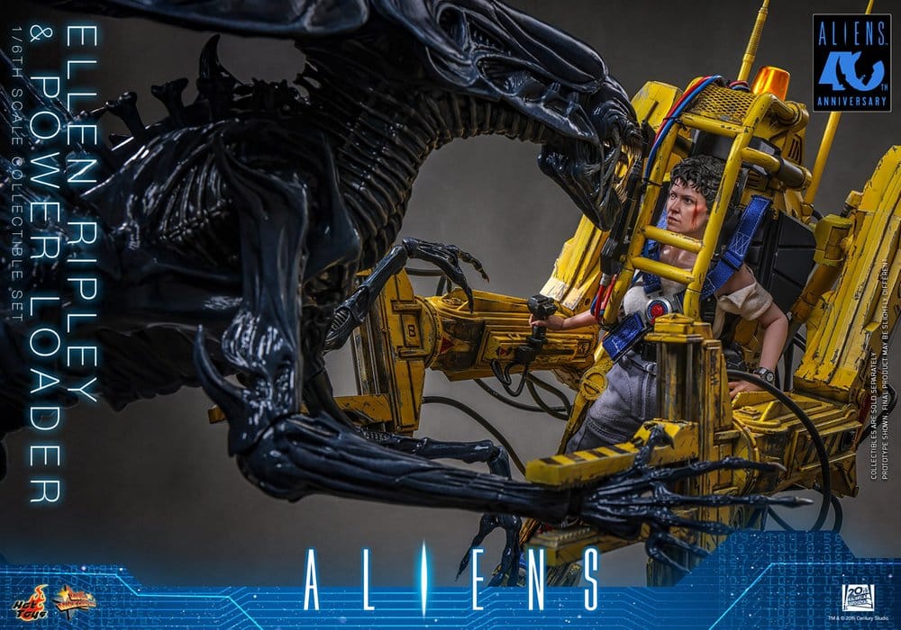Alien Movie Masterpiece Figure Set 1/6 Ellen Ripley and Power Loader 52 cm