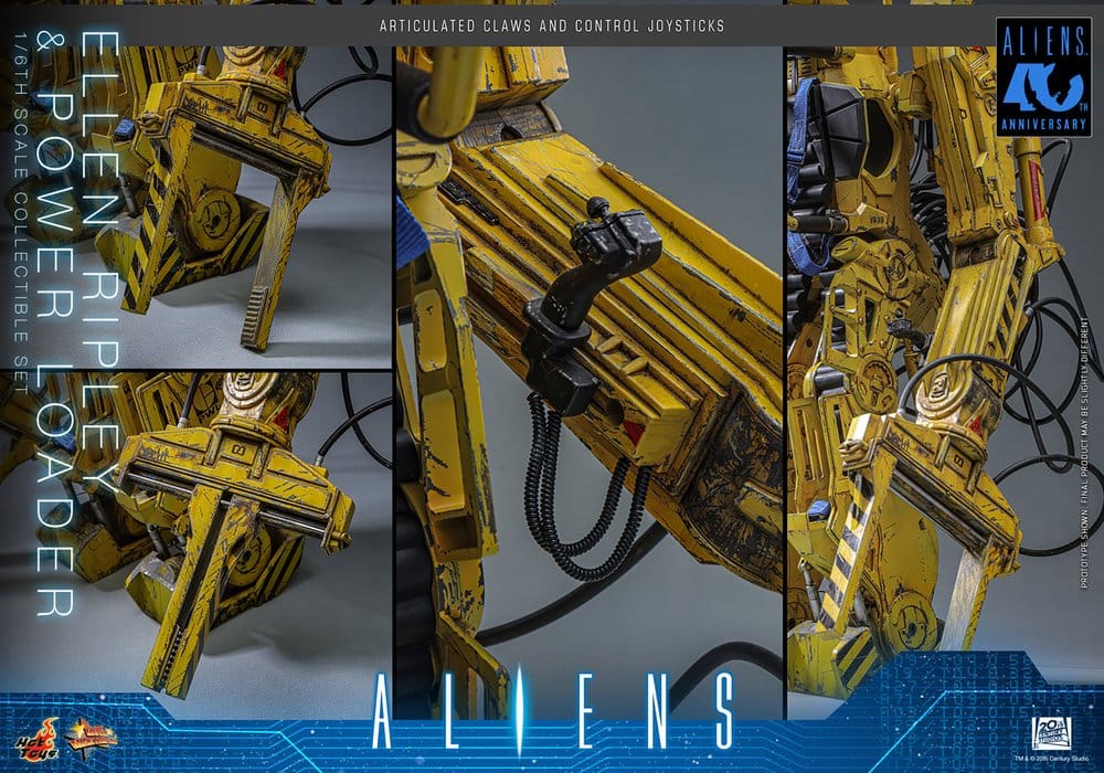 Alien Movie Masterpiece Figure Set 1/6 Ellen Ripley and Power Loader 52 cm