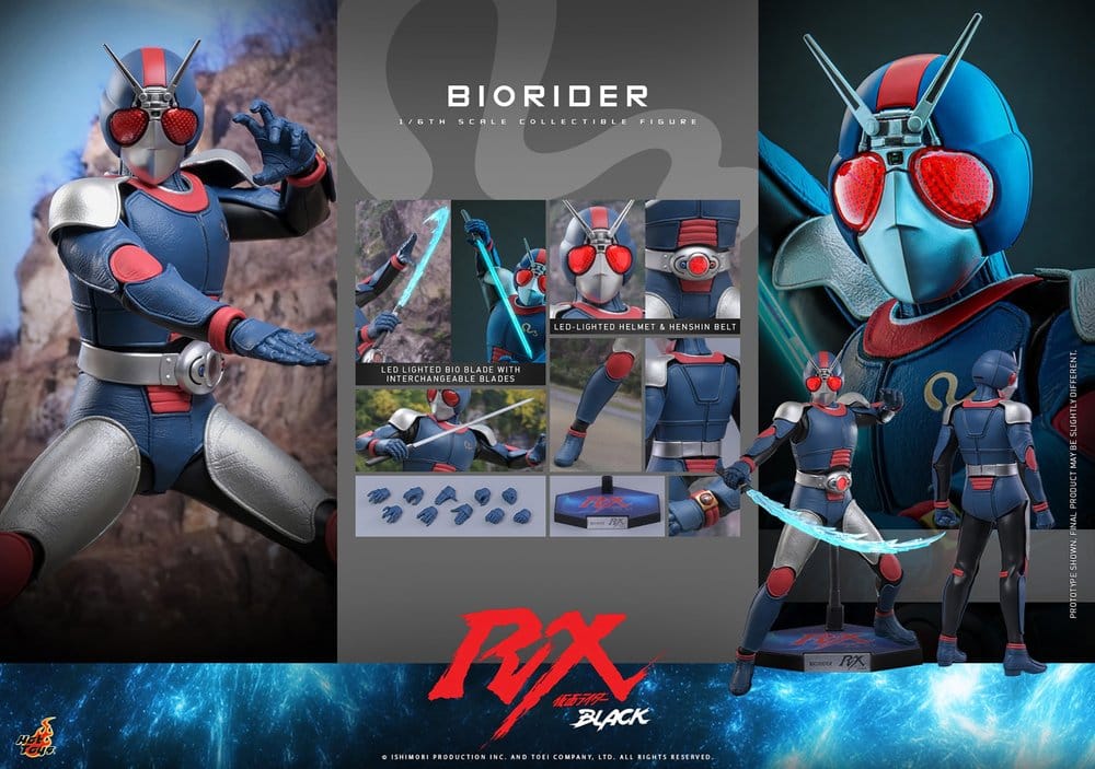 Kamen Rider Black RX Action Figure 1/6 BioRider 31 cm