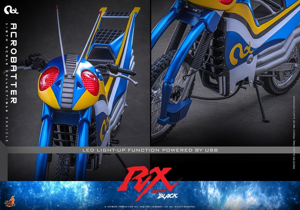 Kamen Rider Black RX Vehicle 1/6 Acrobatter 38 cm