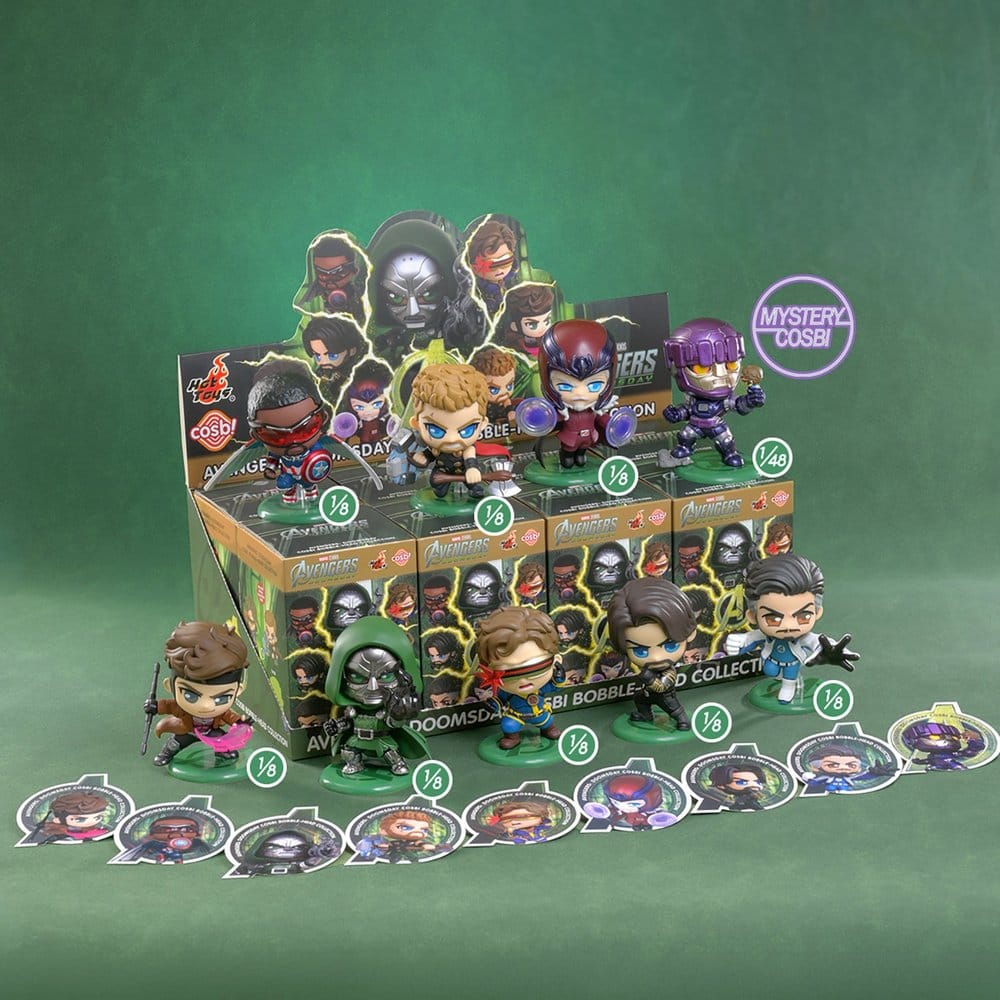 Marvel Cosbi Minifigures 11 cm Avengers: Doomsday Blind Box Display (8)