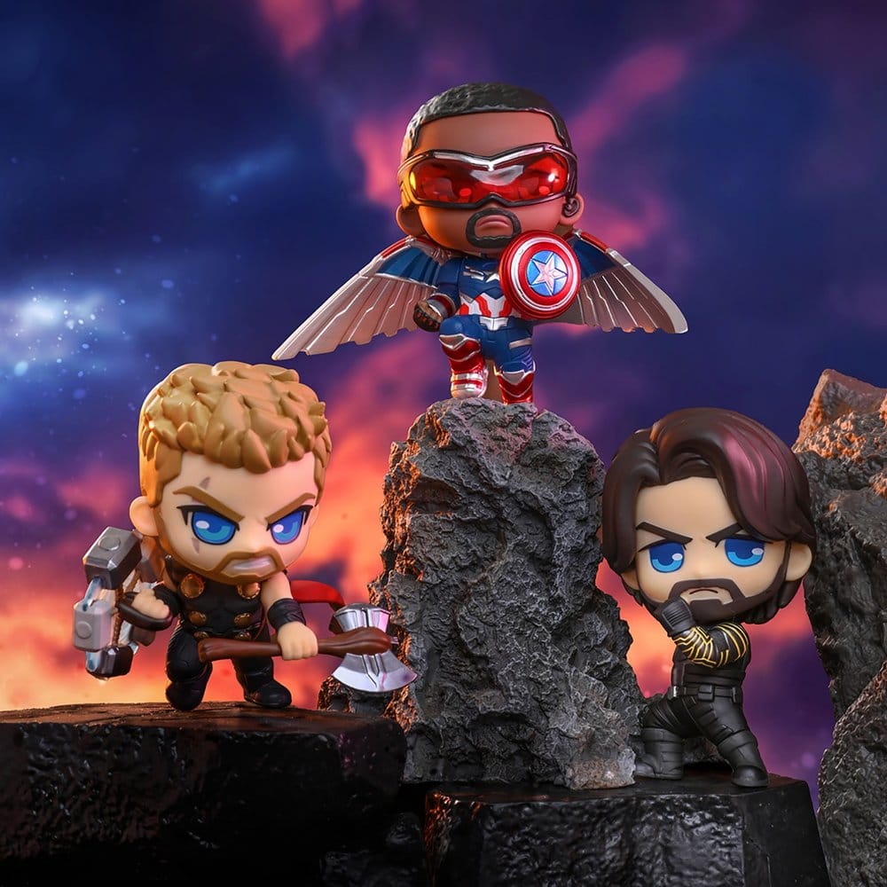 Marvel Cosbi Minifigures 11 cm Avengers: Doomsday Blind Box Display (8)