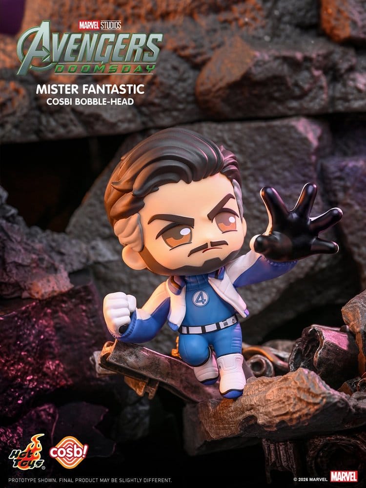 Marvel Cosbi Minifigures 11 cm Avengers: Doomsday Blind Box Display (8)