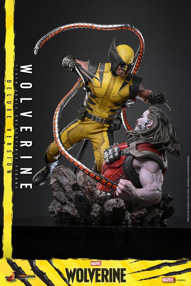 Marvel Video Game Masterpiece Action Figure 1/6 Wolverine (Deluxe Version) 29 cm