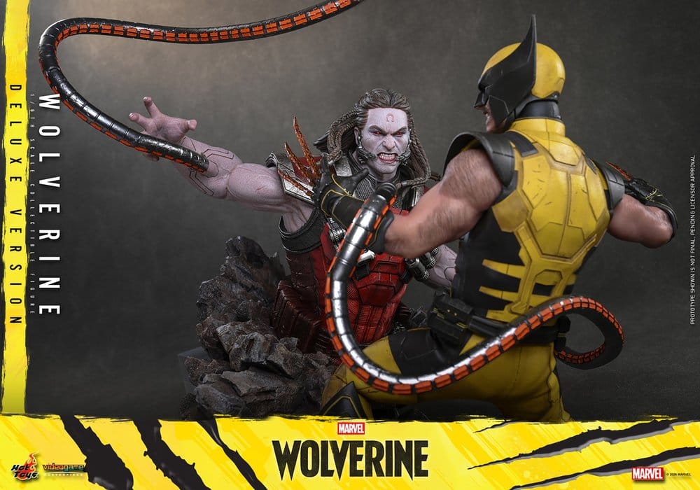 Marvel Video Game Masterpiece Action Figure 1/6 Wolverine (Deluxe Version) 29 cm