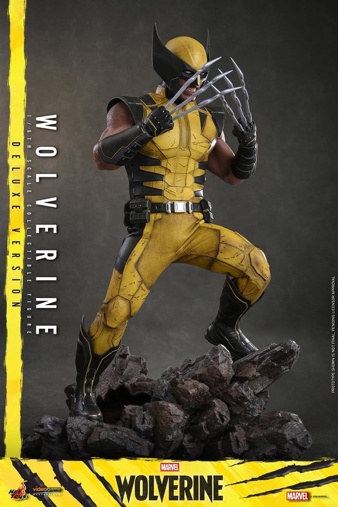 Marvel Video Game Masterpiece Action Figure 1/6 Wolverine (Deluxe Version) 29 cm