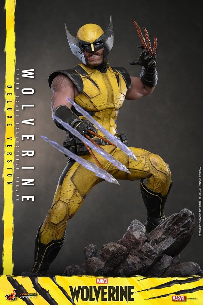 Marvel Video Game Masterpiece Action Figure 1/6 Wolverine (Deluxe Version) 29 cm