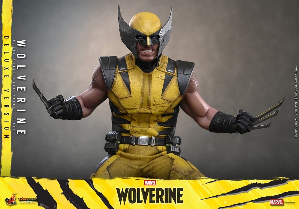 Marvel Video Game Masterpiece Action Figure 1/6 Wolverine (Deluxe Version) 29 cm