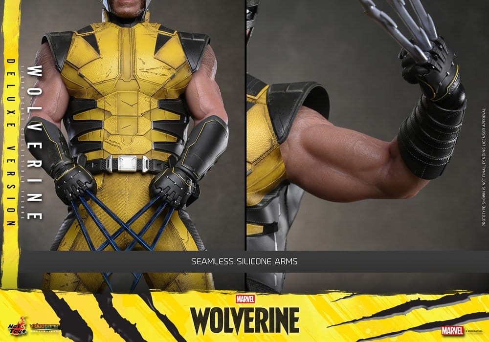 Marvel Video Game Masterpiece Action Figure 1/6 Wolverine (Deluxe Version) 29 cm