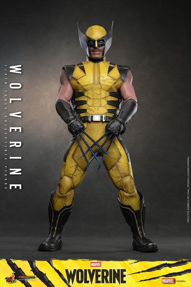 Marvel Video Game Masterpiece Action Figure 1/6 Wolverine 29 cm