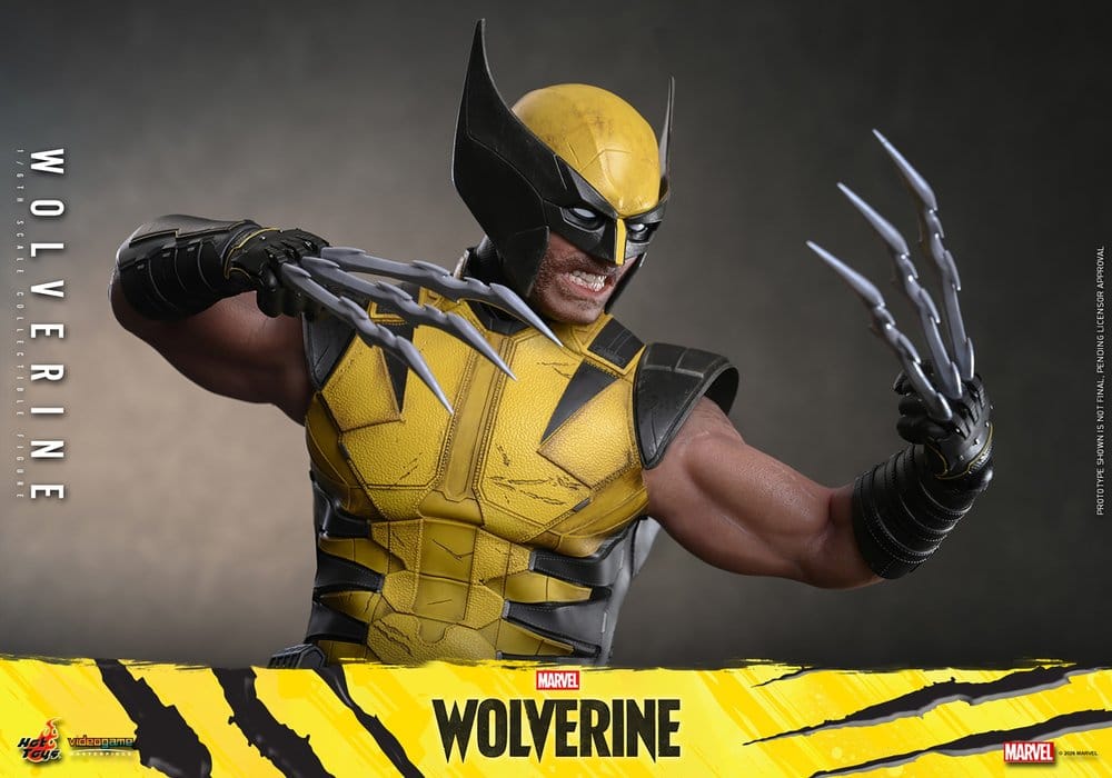 Marvel Video Game Masterpiece Action Figure 1/6 Wolverine 29 cm