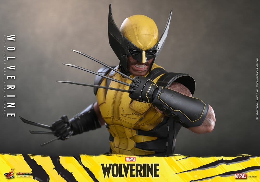 Marvel Video Game Masterpiece Action Figure 1/6 Wolverine 29 cm