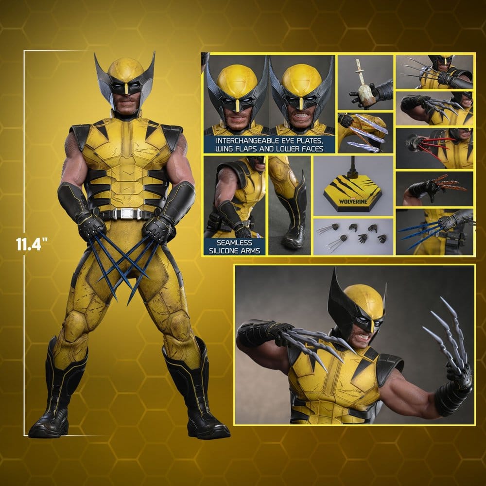 Marvel Video Game Masterpiece Action Figure 1/6 Wolverine 29 cm