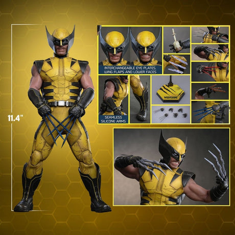 Marvel Video Game Masterpiece Action Figure 1/6 Wolverine 29 cm