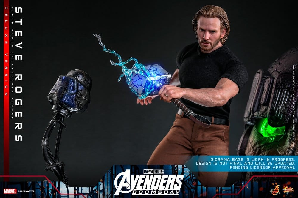 Marvel Avengers: Doomsday Movie Masterpiece Action Figure 1/6 Steve Rogers (Deluxe Version) 31 cm
