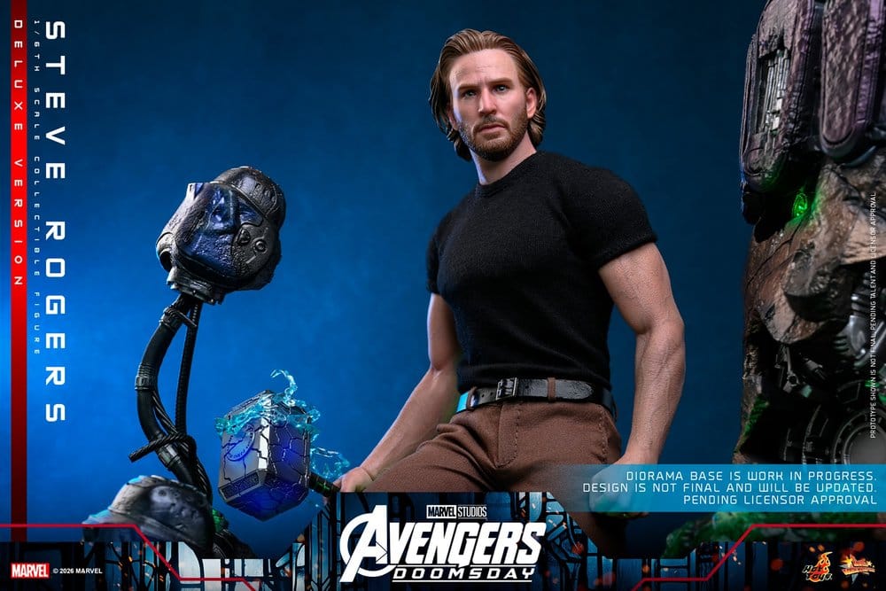 Marvel Avengers: Doomsday Movie Masterpiece Action Figure 1/6 Steve Rogers (Deluxe Version) 31 cm