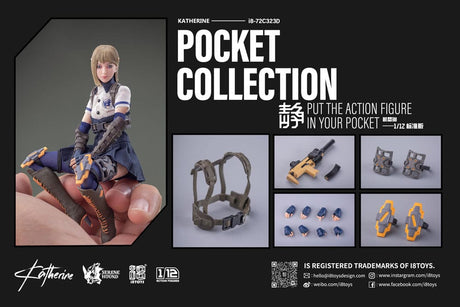 Serene Hound Katherine Standard Ver. 15cm 1/12 Scale Pocket Collection Action Figure