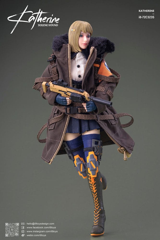 Serene Hound Katherine Deluxe Ver. 15cm 1/12 Scale Pocket Collection Action Figure