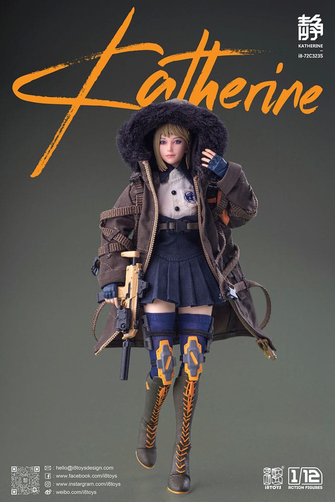 Serene Hound Katherine Deluxe Ver. 15cm 1/12 Scale Pocket Collection Action Figure