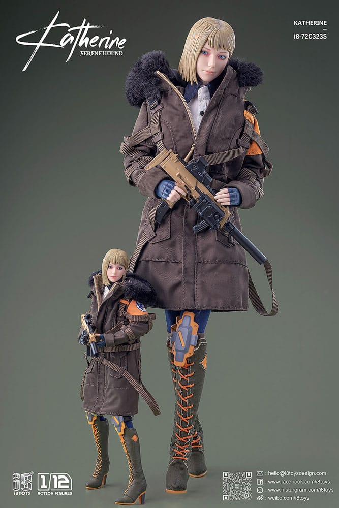 Serene Hound Katherine Deluxe Ver. 15cm 1/12 Scale Pocket Collection Action Figure