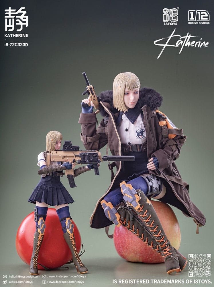 Serene Hound Katherine Deluxe Ver. 15cm 1/12 Scale Pocket Collection Action Figure