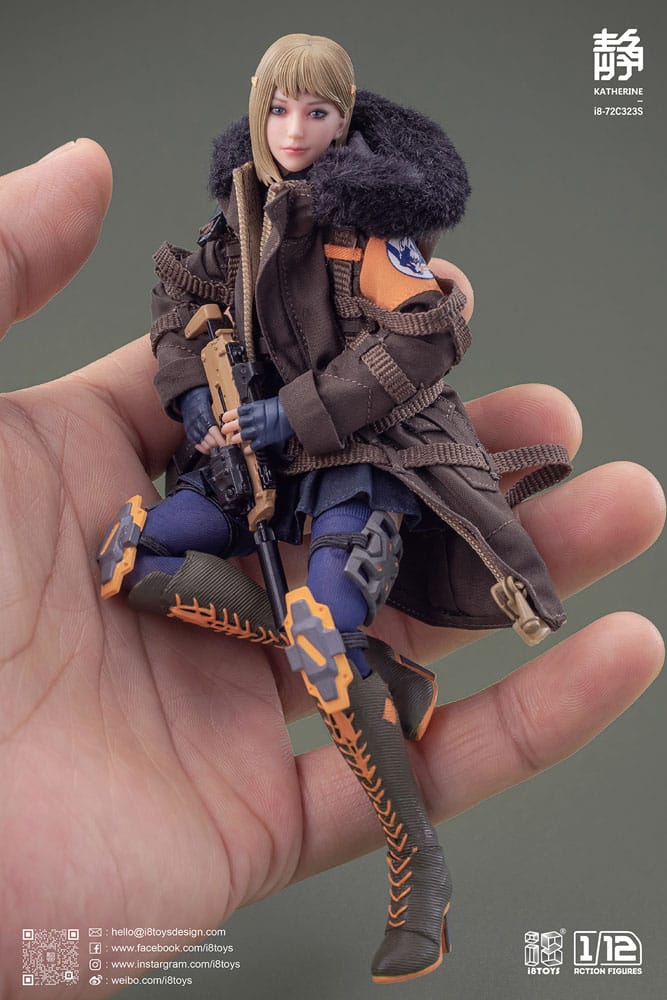 Serene Hound Katherine Deluxe Ver. 15cm 1/12 Scale Pocket Collection Action Figure