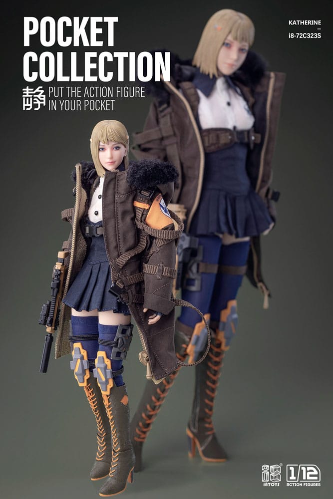 Serene Hound Katherine Deluxe Ver. 15cm 1/12 Scale Pocket Collection Action Figure