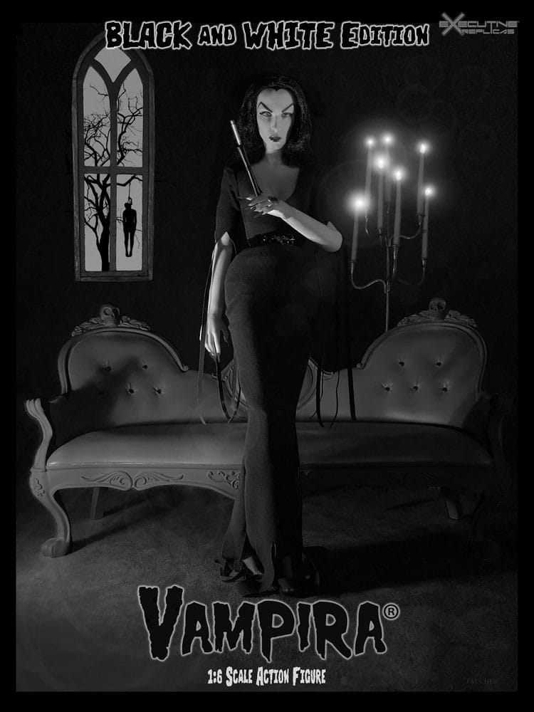 Vampira Vampira Regular Monochrome Version 30cm 1/6 Scale Action Figure