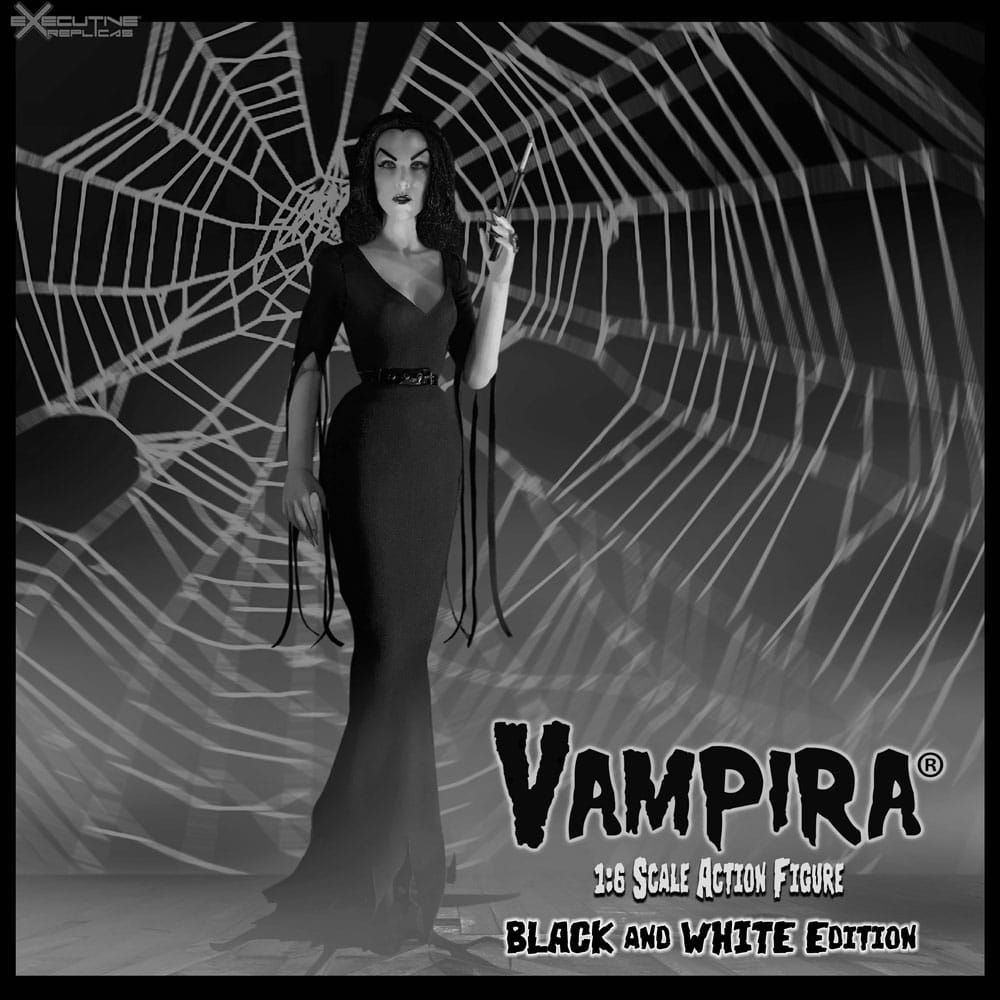 Vampira Vampira Regular Monochrome Version 30cm 1/6 Scale Action Figure