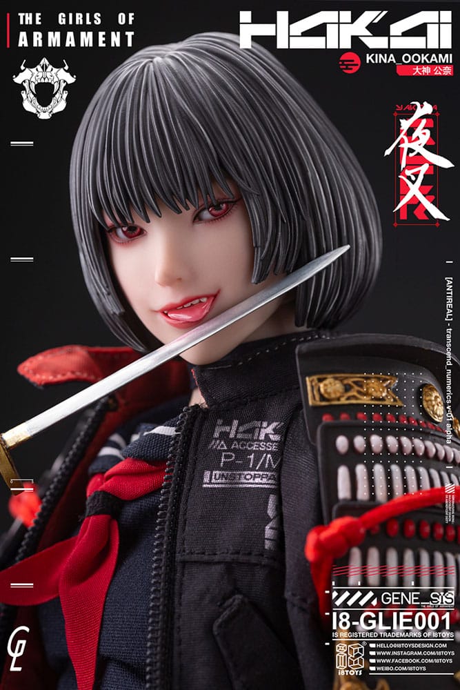 Original Character The Girls of Armament Kina Ookami 28cm 1/6 Scale i8Toys x Gharliera Action Figure