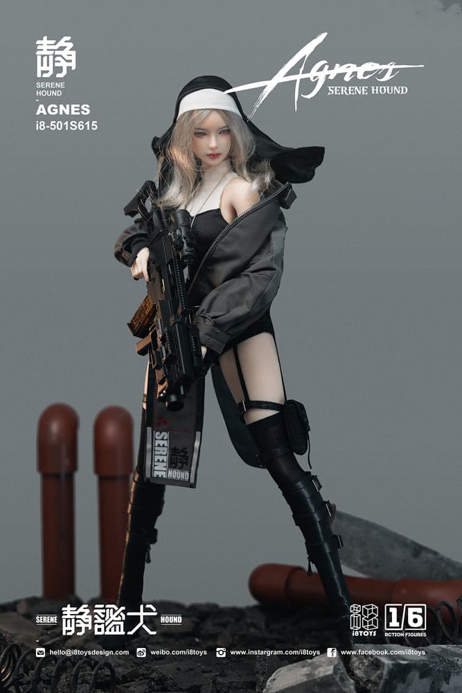 Original Character Action Figure 1/6 Serene Hound "Agnes" 30 cm