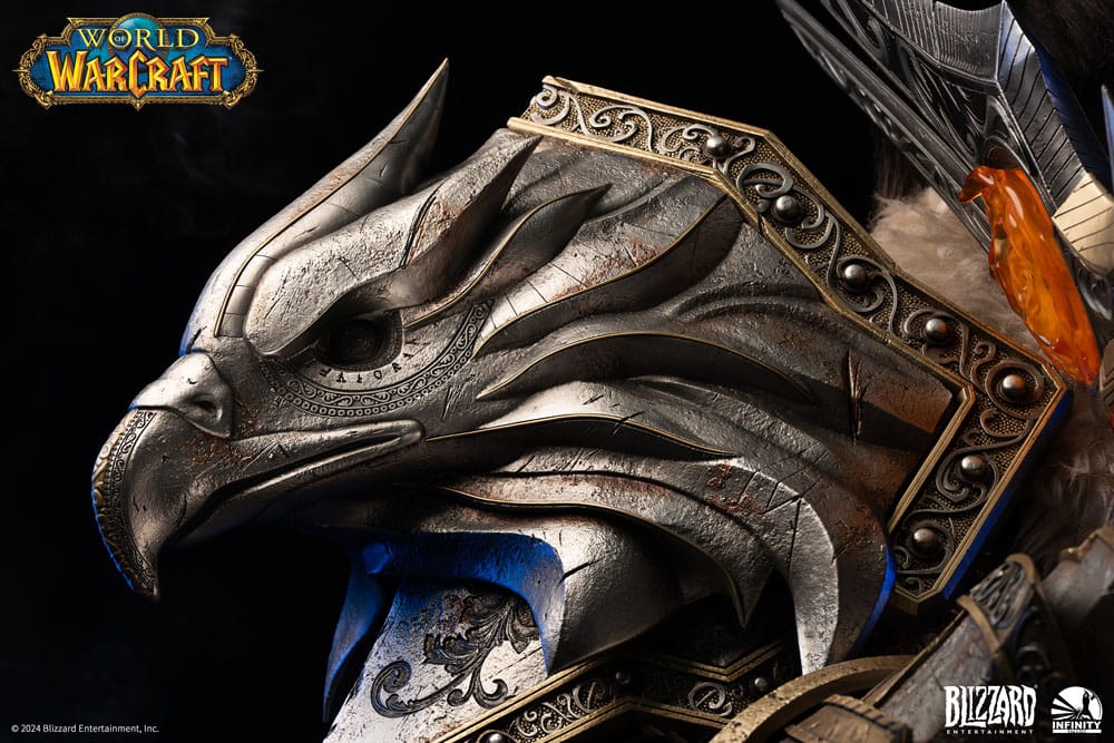 World of Warcraft Varian Wrynn 120 cm 1/1 Life Size Bust