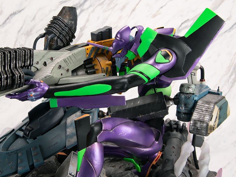 Rebuild of Evangelion Operation Yashima Evangelion Unit-01 Premium Metallic Color Ver. 68 cm Statue