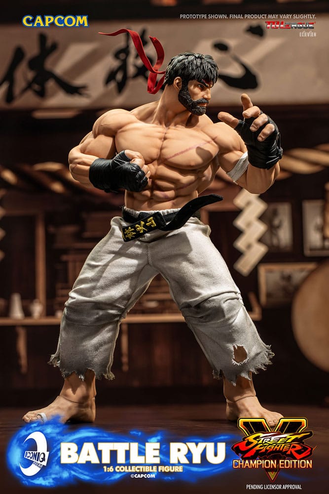 Street Fighter Battle Ryu 30 cm 1/6 Action Figure
