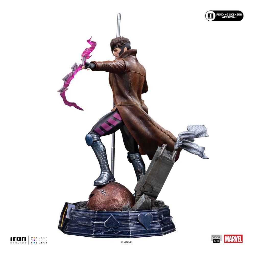 Marvel Gambit Unleashed Art Scale Statue 1/10 Gambit