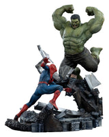 Marvel Comics Art Scale Statue 1/10 Spider-Man vs Hulk 38 cm