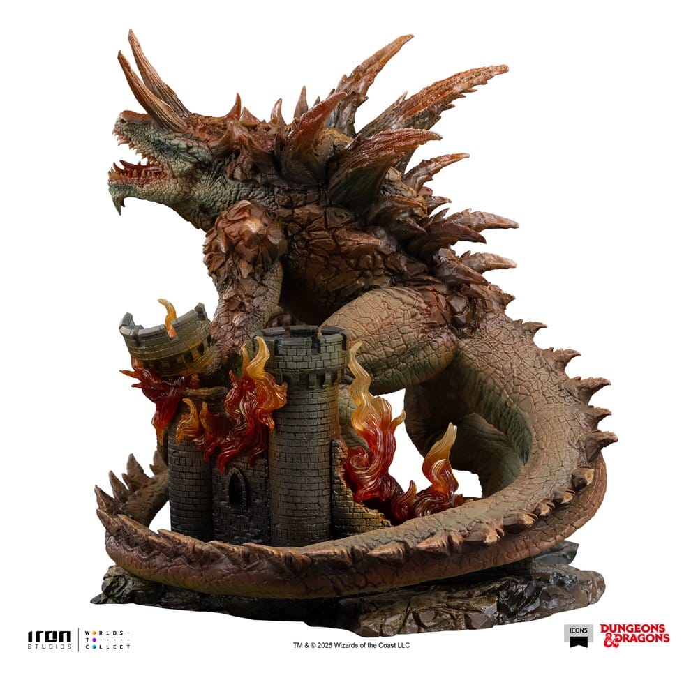 Dungeons & Dragons Tarrasque Icons Statue Tarrasque