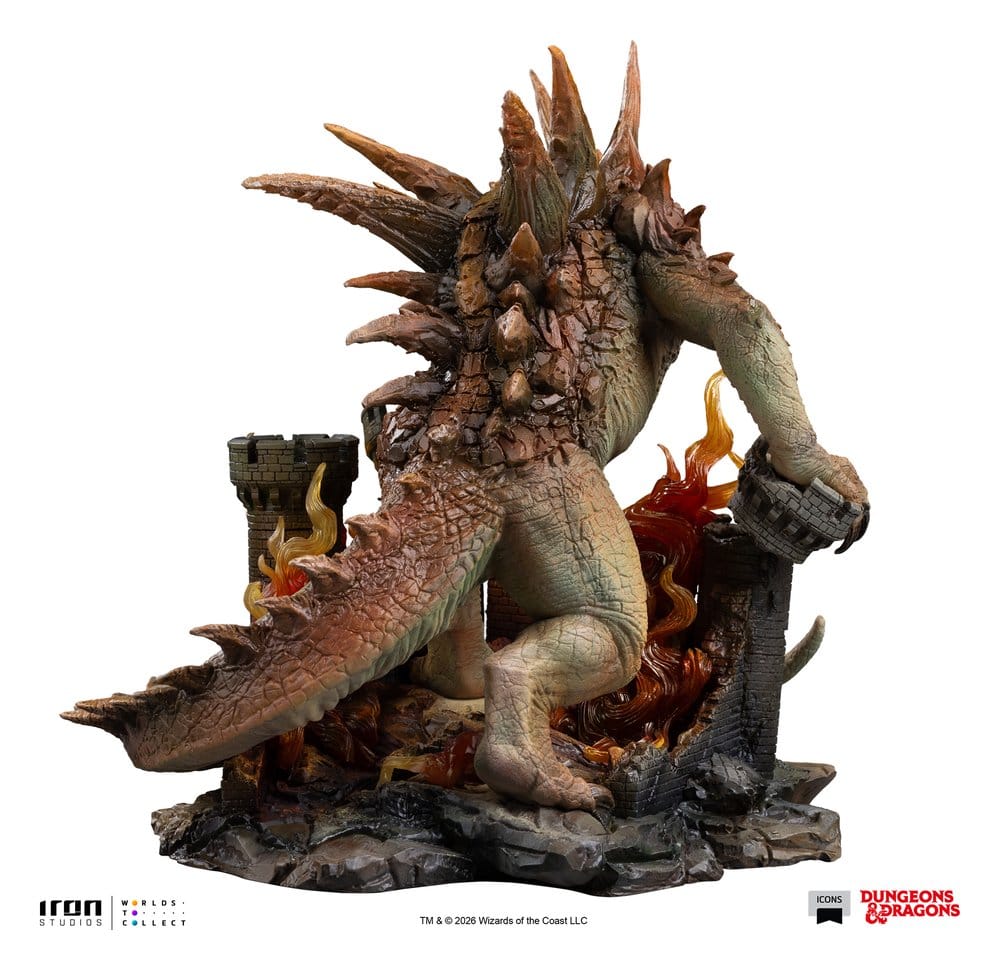 Dungeons & Dragons Tarrasque Icons Statue Tarrasque
