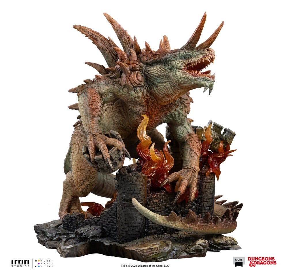 Dungeons & Dragons Tarrasque Icons Statue Tarrasque