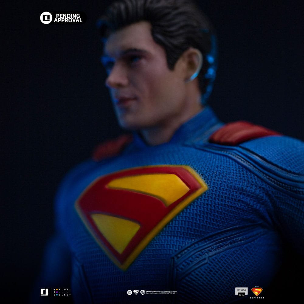 Superman Legacy Art Scale Statue 1/10 Superman & Krypto 32 cm