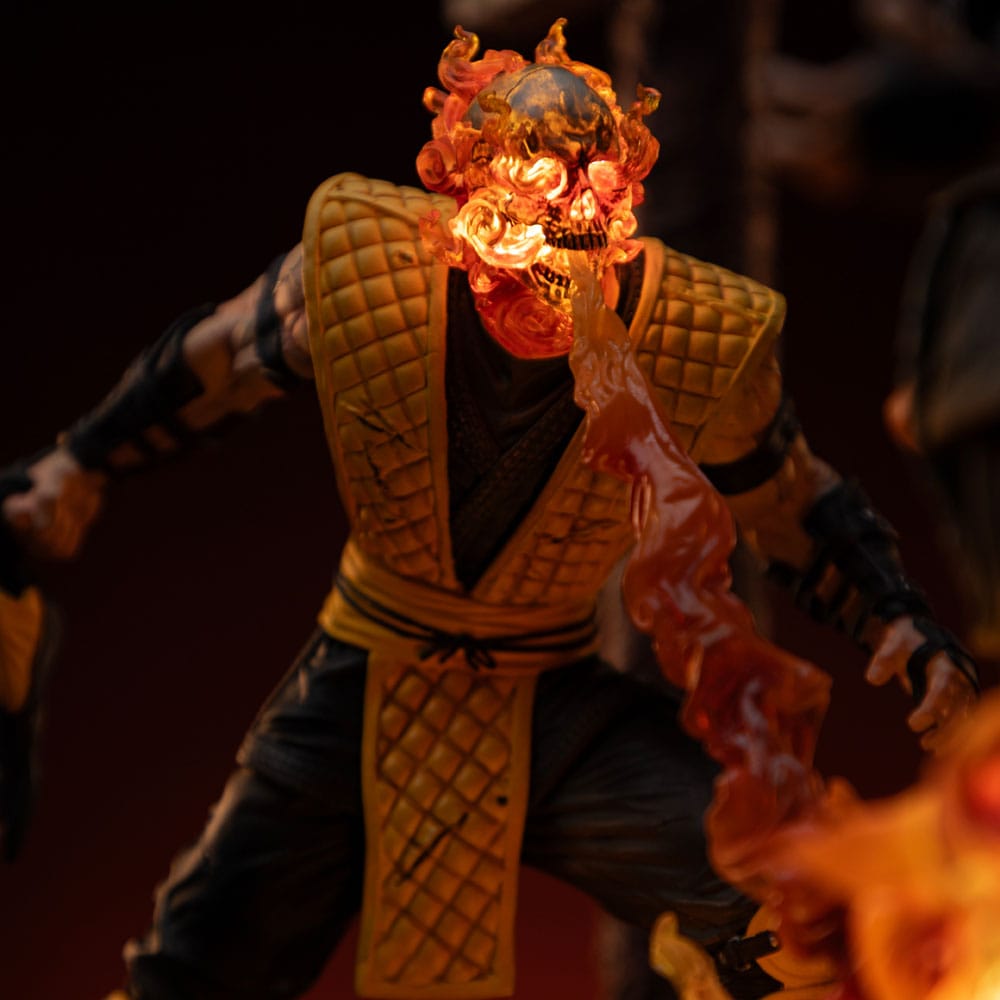 Mortal Kombat Scorpion Fatality 27 cm 1/10 Deluxe Art Scale Statue