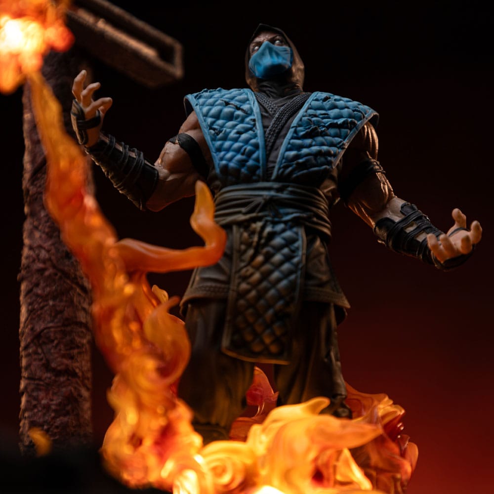 Mortal Kombat Scorpion Fatality 27 cm 1/10 Deluxe Art Scale Statue