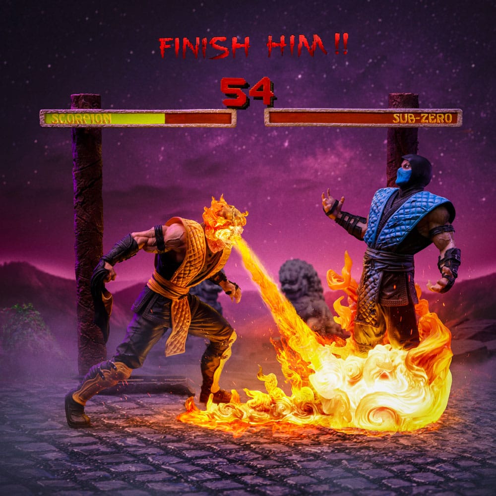 Mortal Kombat Scorpion Fatality 27 cm 1/10 Deluxe Art Scale Statue