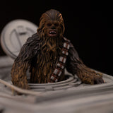 Star Wars Demi Art Scale Statue 1/20 AT-ST and Chewbacca 53 cm