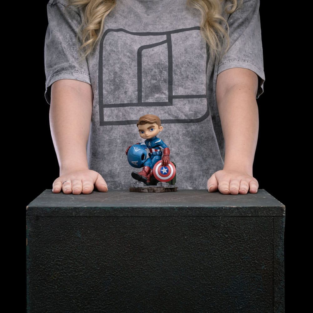 Avengers Infinity Saga Captain America 14 cm Mini Co. PVC Figure