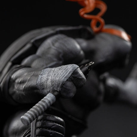 Teenage Mutant Ninja Turtles Art Scale Statue 1/10 Michelangelo Black and White Variant 26 cm heo exclusive