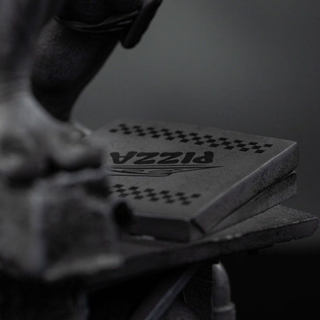 Teenage Mutant Ninja Turtles Art Scale Statue 1/10 Michelangelo Black and White Variant 26 cm heo exclusive