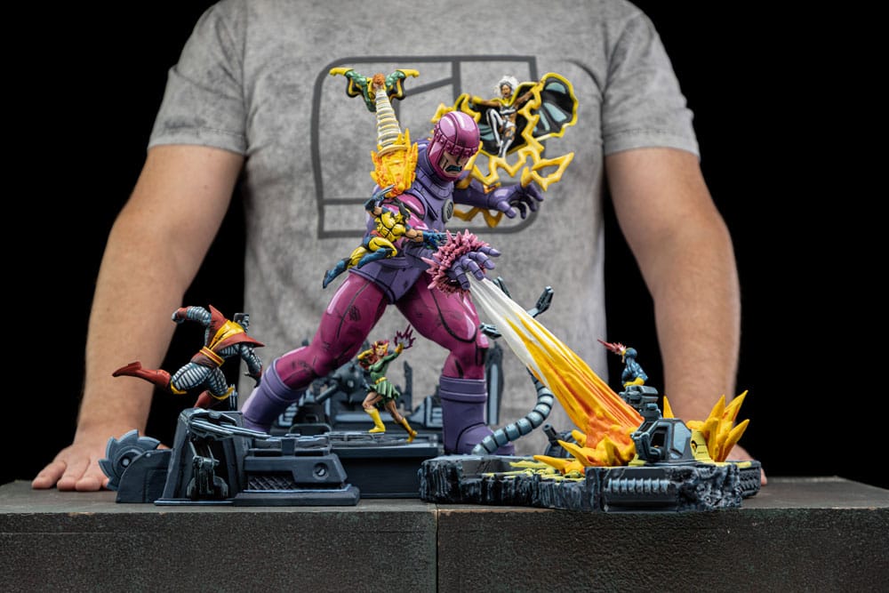 Marvel Demi X-Men Danger Room Diorama A (Comics Color Variant) 42 cm 1/20 Art Scale Statue