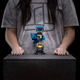 Batman Mini Co. PVC Figure Batman on Bat-Signal (Blue Variant) 15 cm